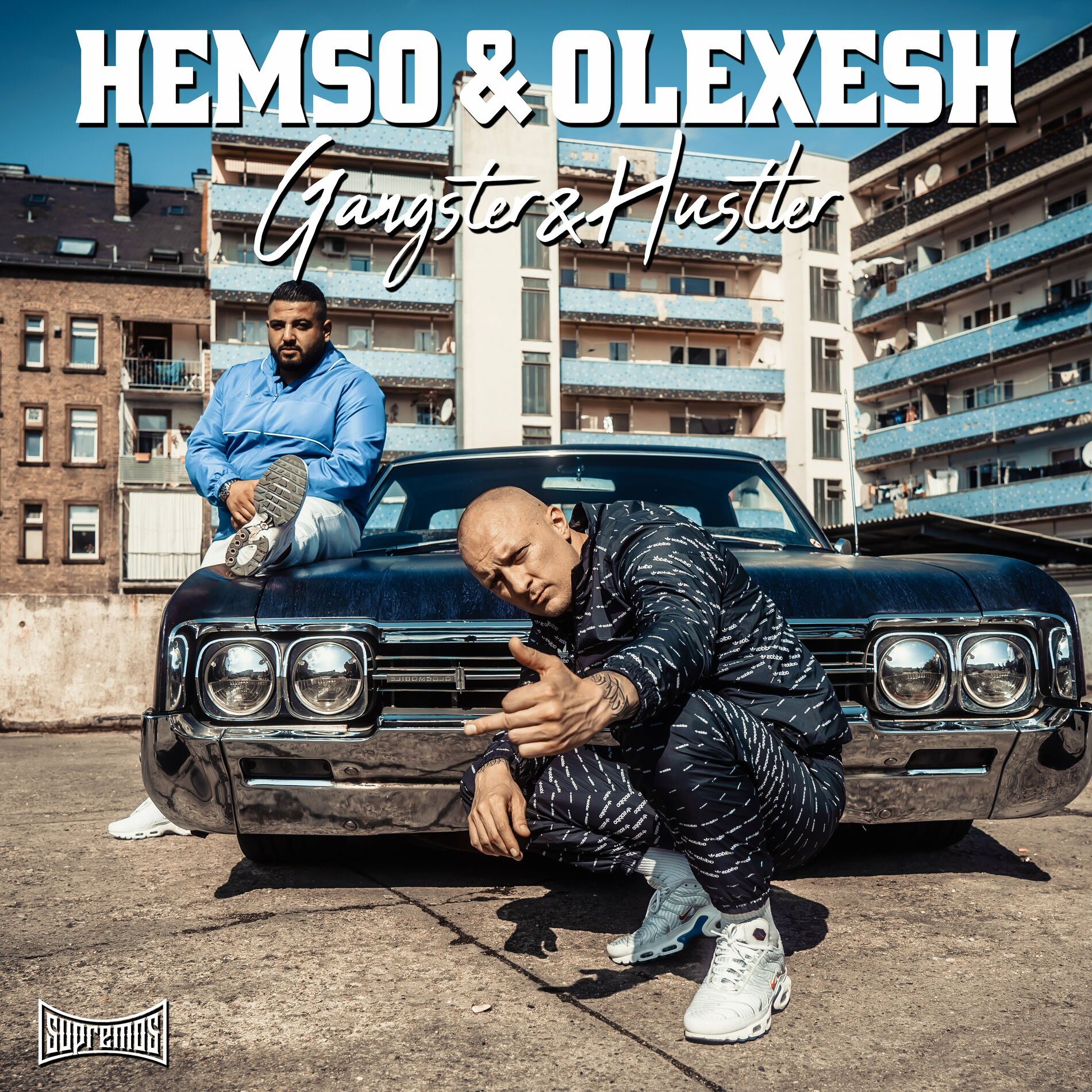 Album cover of Gangster & Hustler (feat. Olexesh)