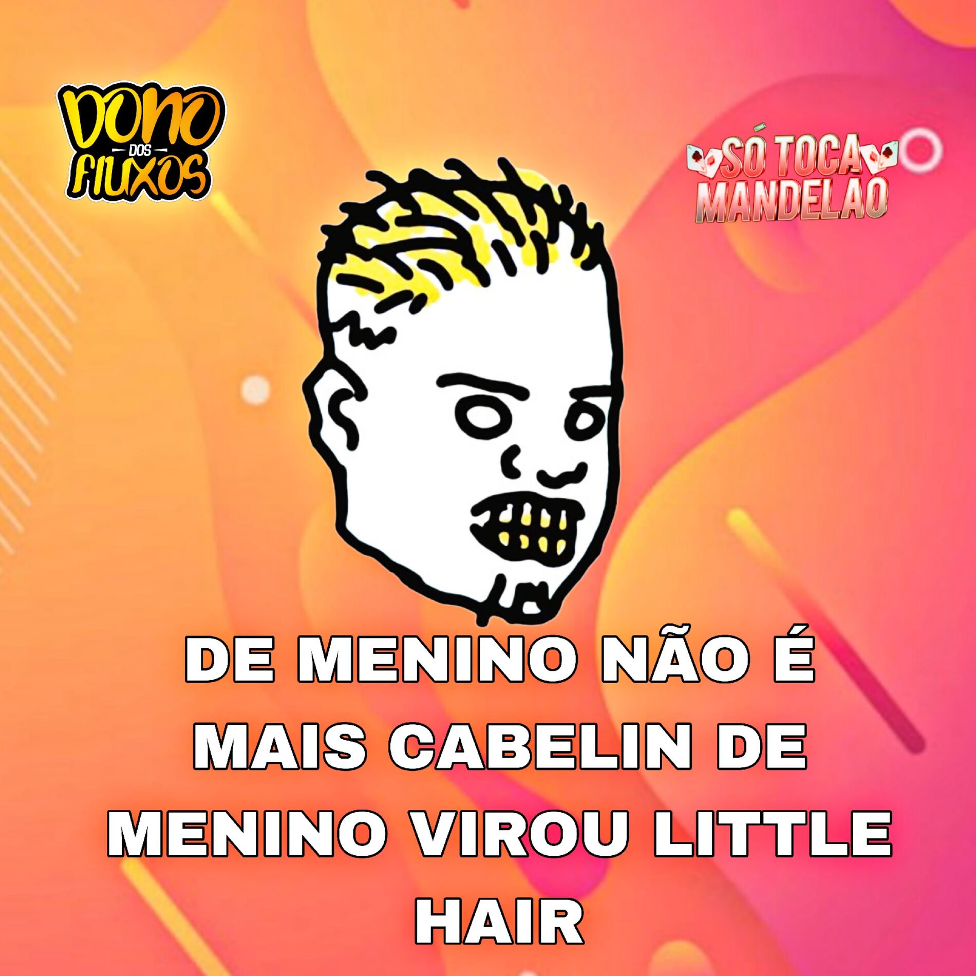 Album cover of De Menino Não É Mais Cabelin de Menino Virou Little Hair