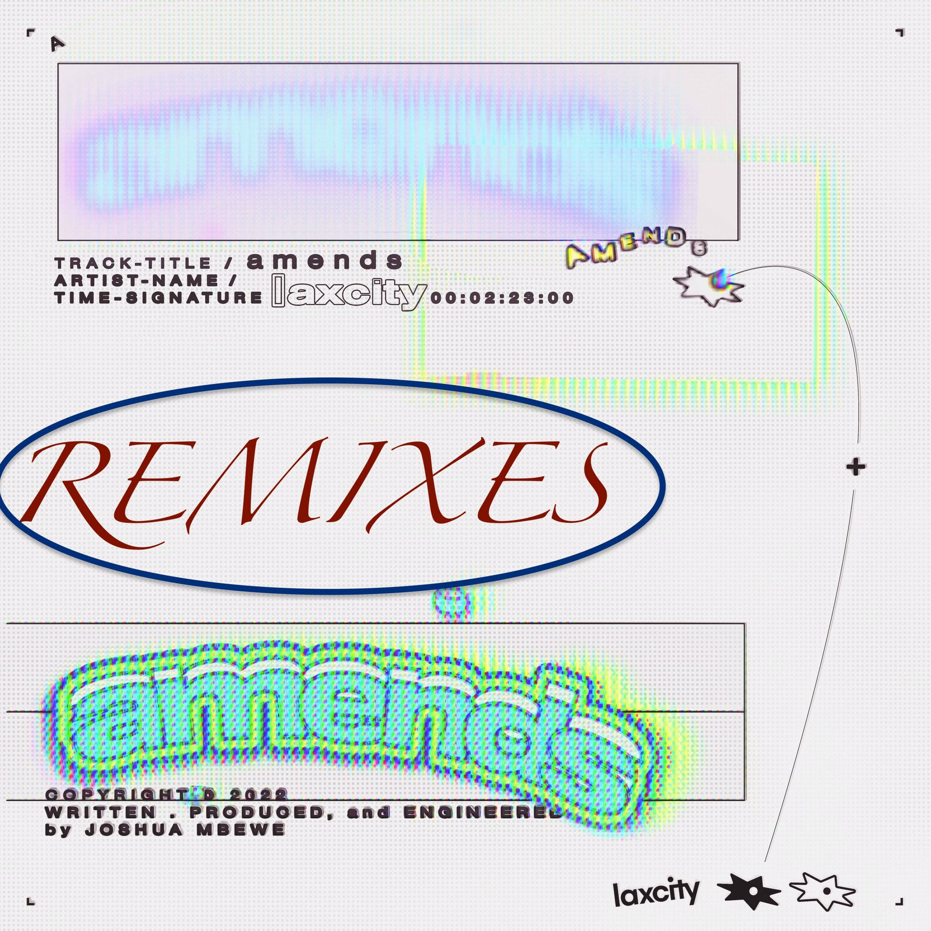 Album cover of amends (remixes)