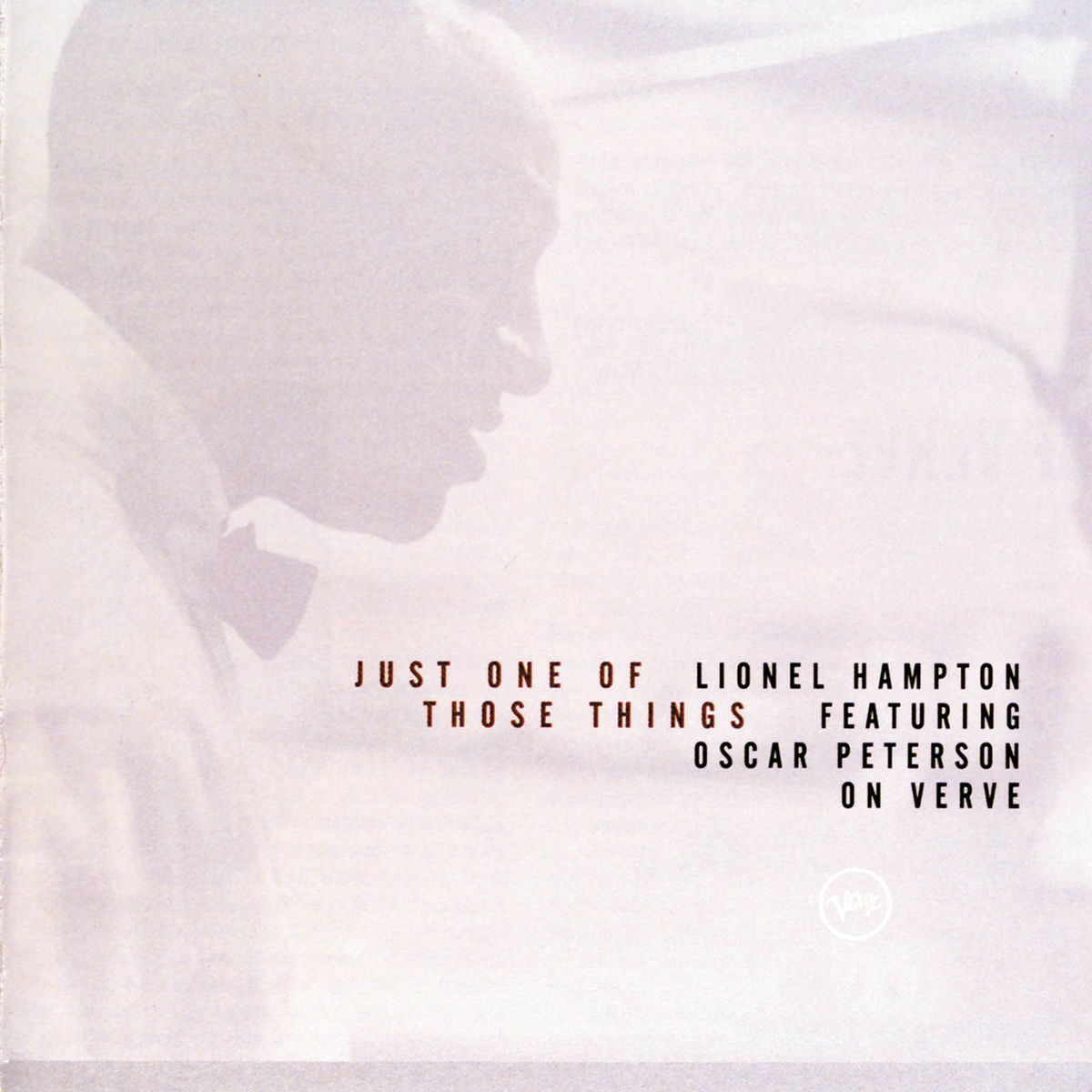 Album cover of Just One of Those Things: Lionel Hampton Featuring Oscar Peterson on Verve