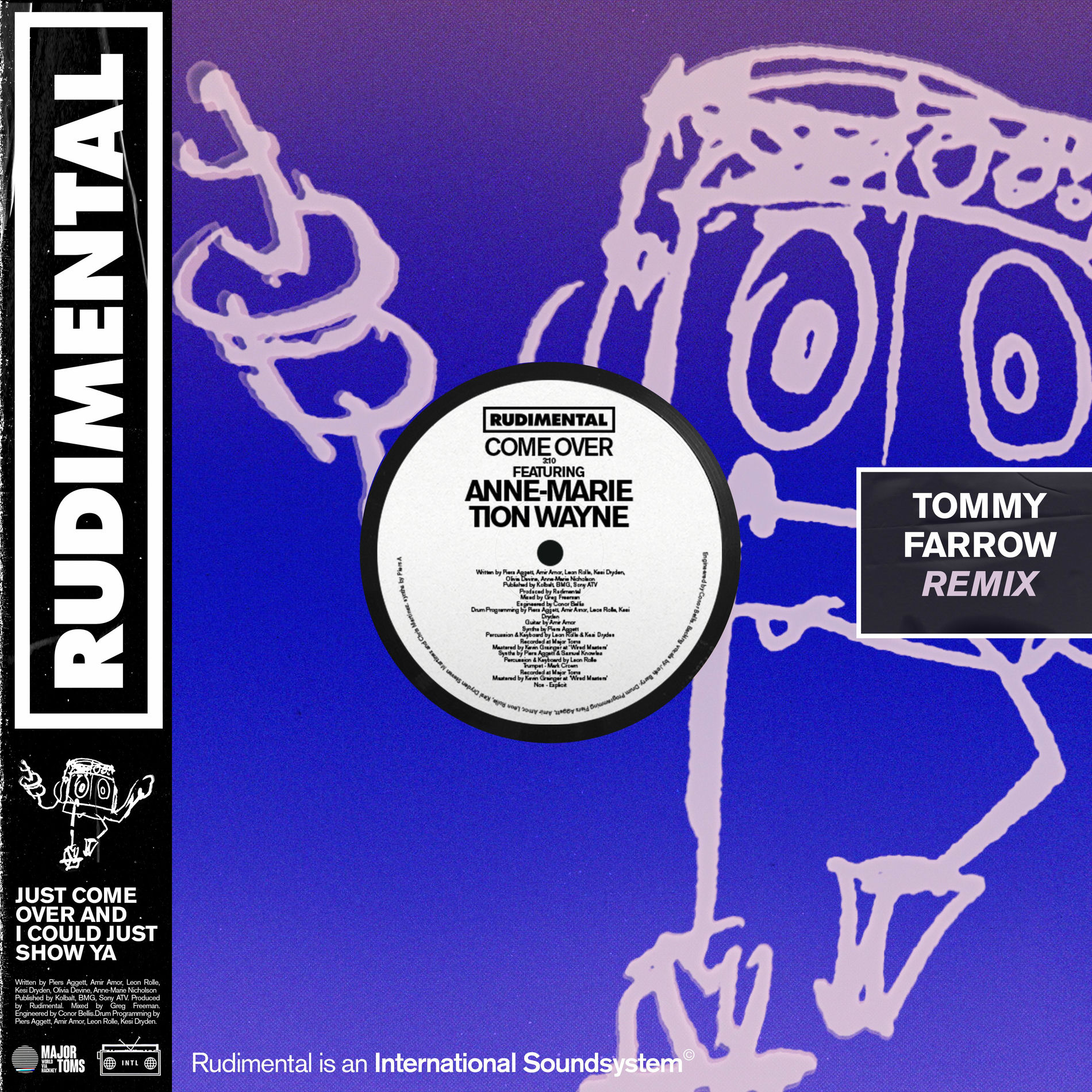 Album cover of Come Over (feat. Anne-Marie & Tion Wayne) [Tommy Farrow Extended Remix]