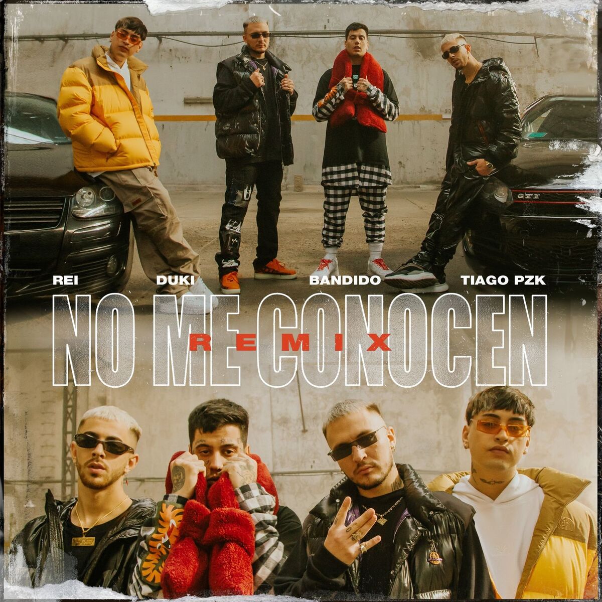 Album cover of No Me Conocen [con DUKI, Rei & Tiago PZK]
