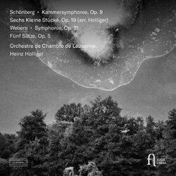 Cover of Schönberg: Kammersymphonie Op. 9, Sechs Kleine Stücke, Op. 19 (Arr. Holliger) - Webern: Symphonie, Op. 21, Fünf Sätze, Op. 5