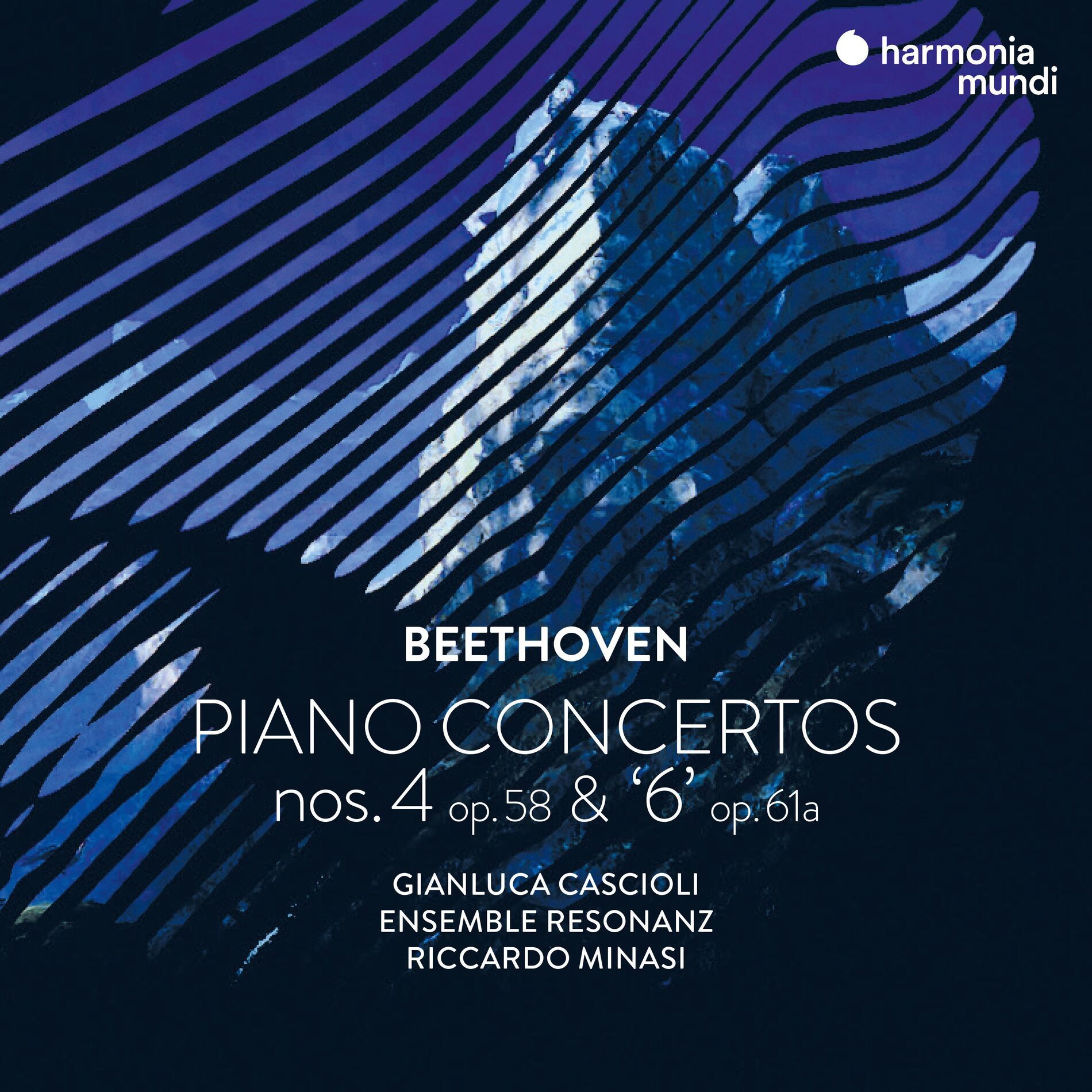 Album cover of Beethoven: Piano Concertos Nos. 4, Op. 58 & 