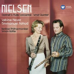 Cover of Nielsen: Clarinet & Flute Concertos, Wind Quintet