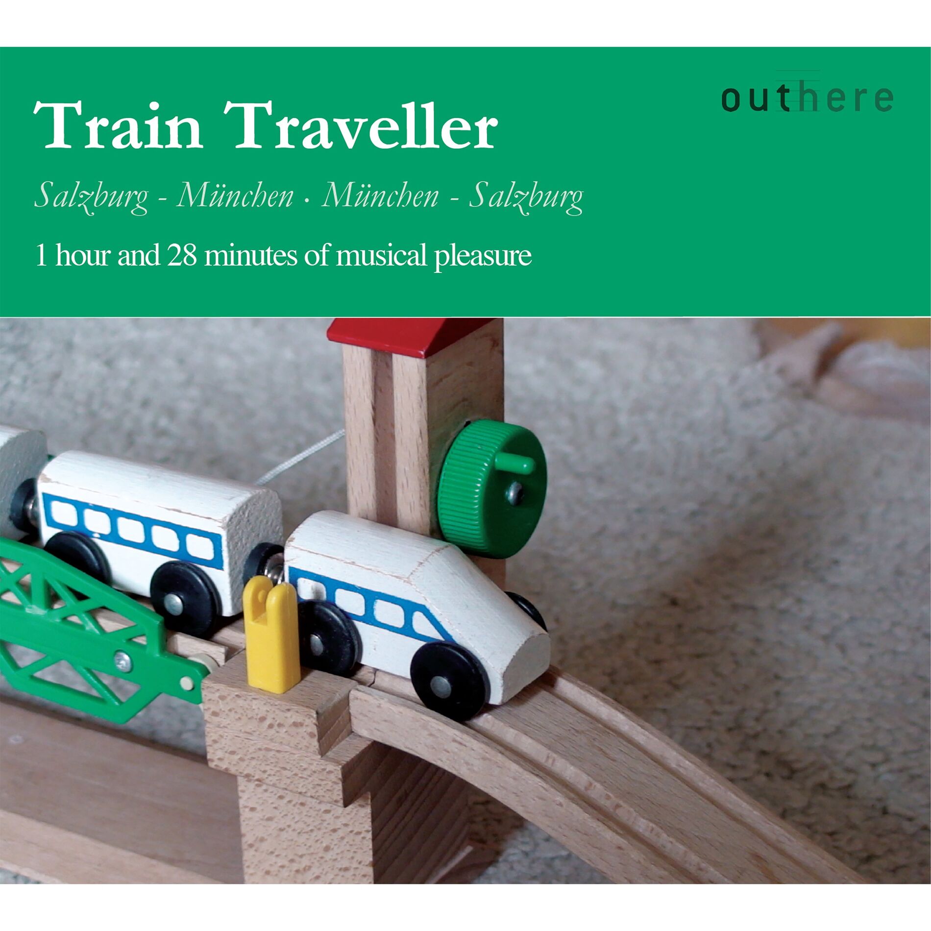 Album cover of Train Traveller: Salzburg-München, München-Salzburg (1 Hour and 28 Minutes of Musical Pleasure)