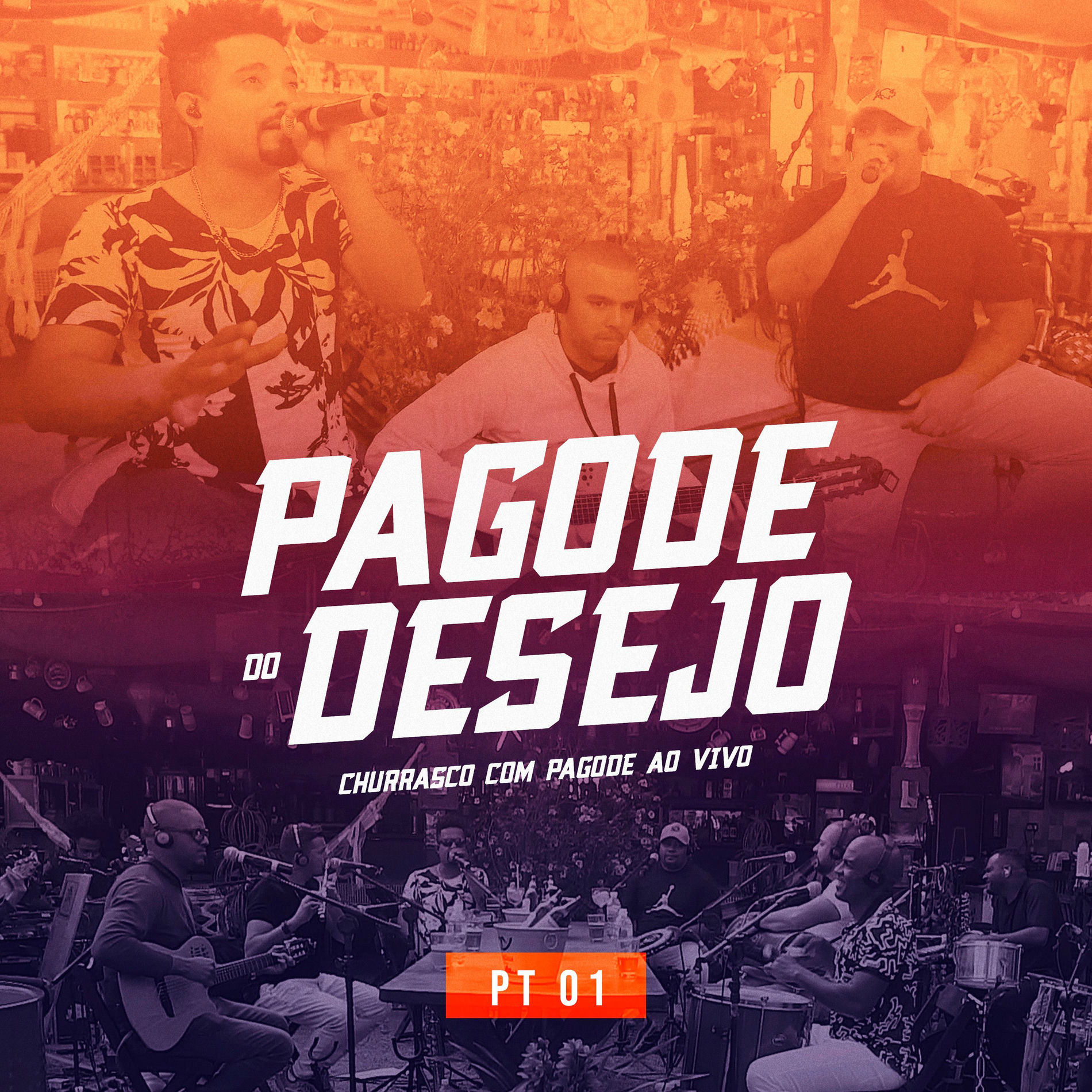 Album cover of Pagode do Desejo Maior, Pt. 01 (Ao Vivo)