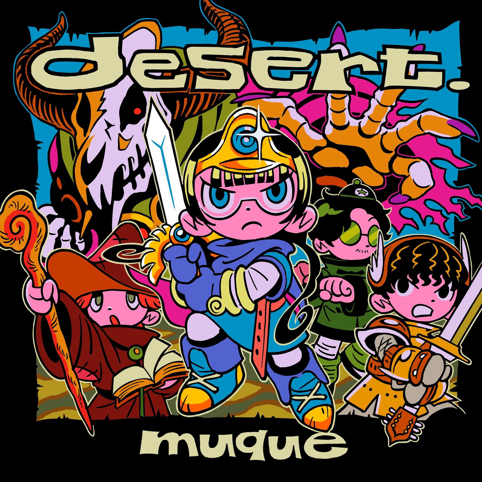 Album cover of desert.