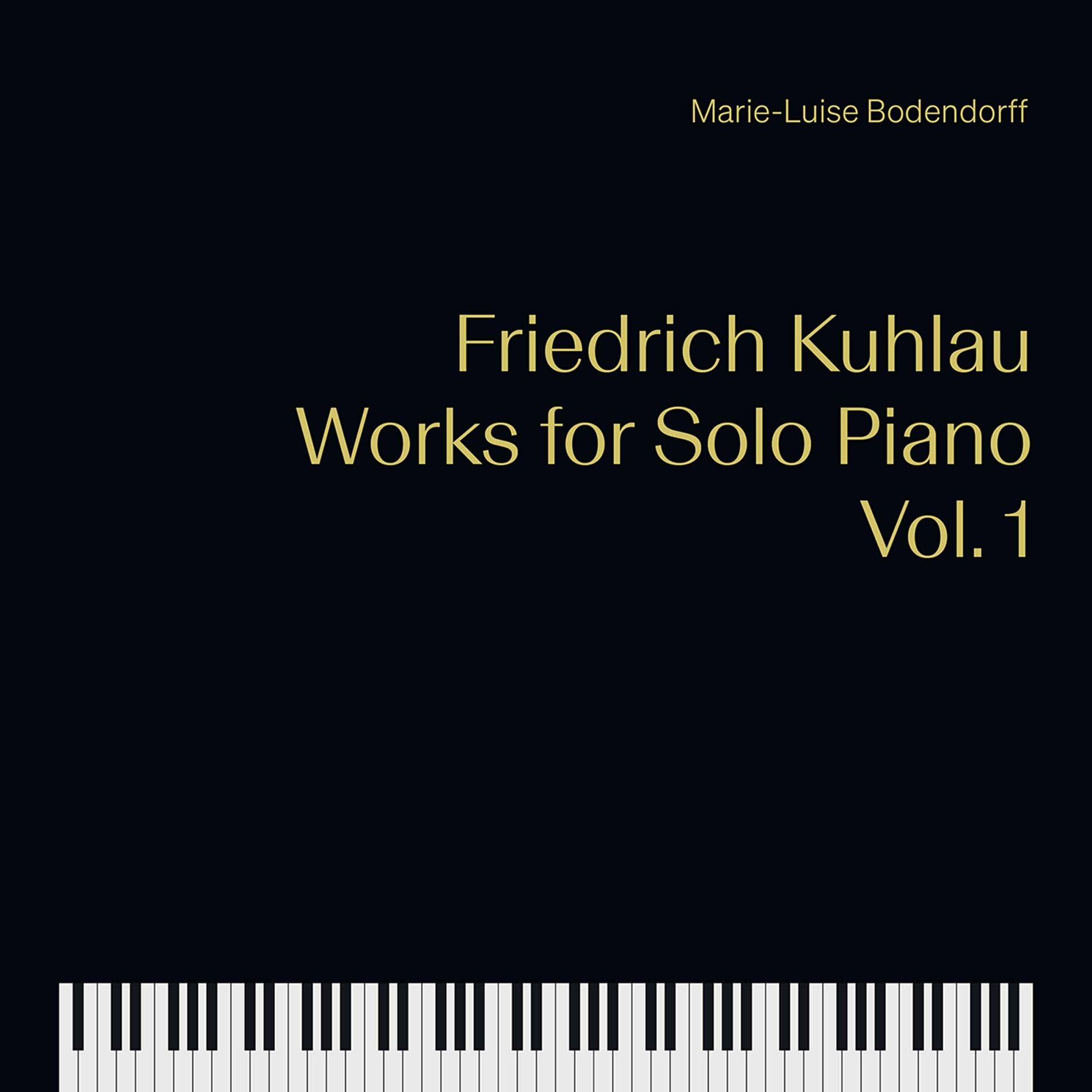 Album cover of Kuhlau: Works for Solo Piano, Vol. 1