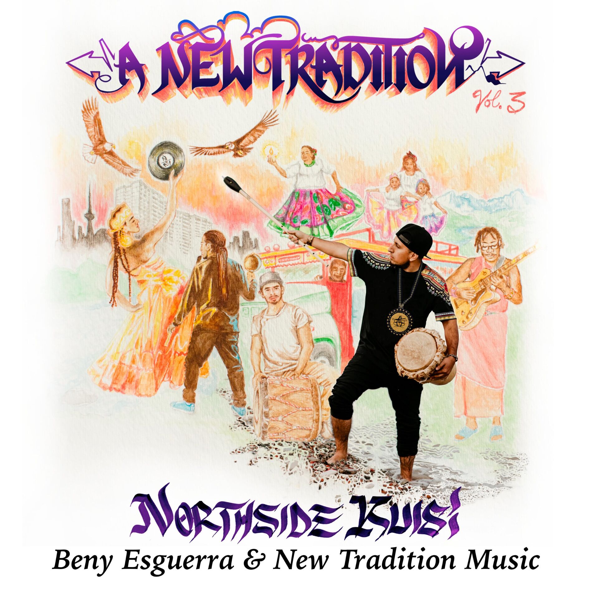 Album cover of Northside Kuisi, A New Tradition, Vol. 3