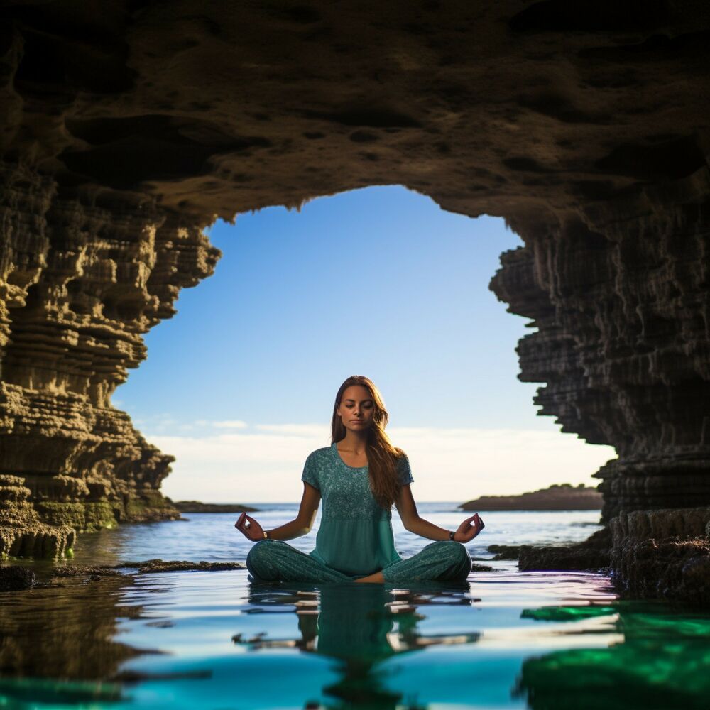 Picture of Poseidon's Symphony: Ocean Yoga Fugue