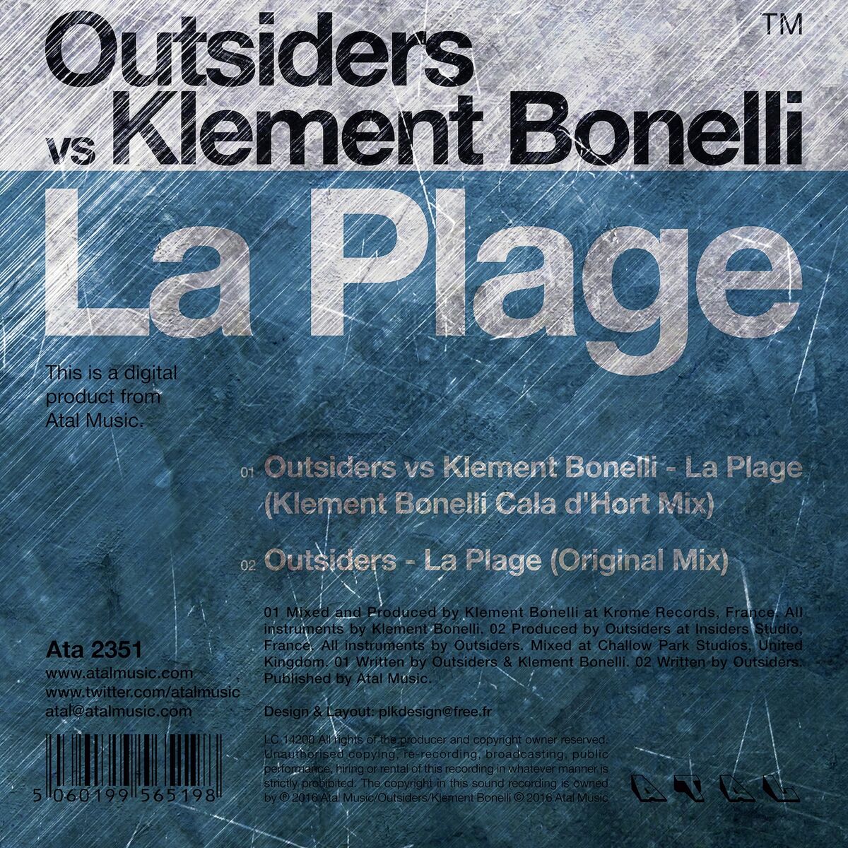 Album cover of La plage