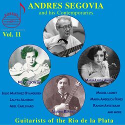 Cover of Segovia & Contemporaries, Vol. 11: Rio de la Plata Guitarists
