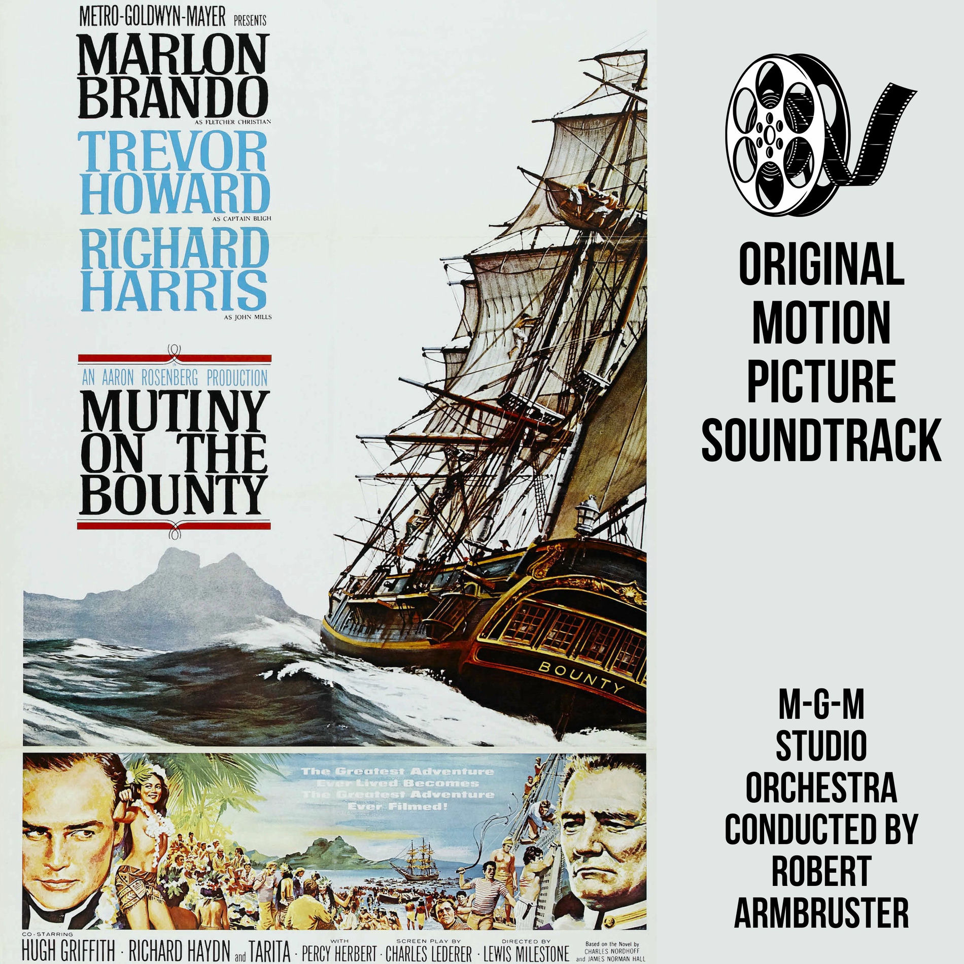 Album cover of Original Motion Picture Soundtrack: Mutiny on the Bounty