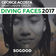 Diving Faces 2017 by George Acosta album cover