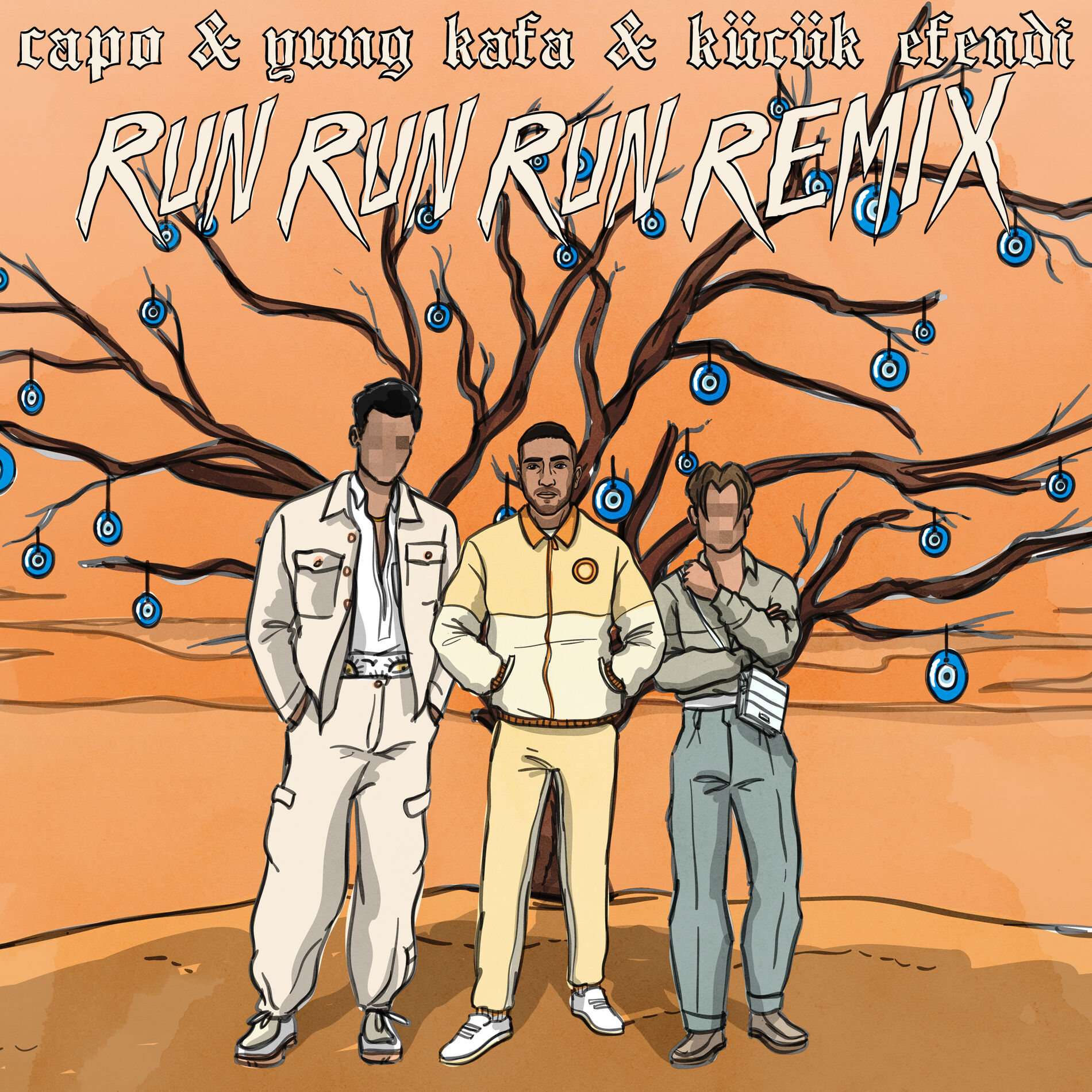 Album cover of Run Run Run (feat. Yung Kafa & Kücük Efendi) (Remix)