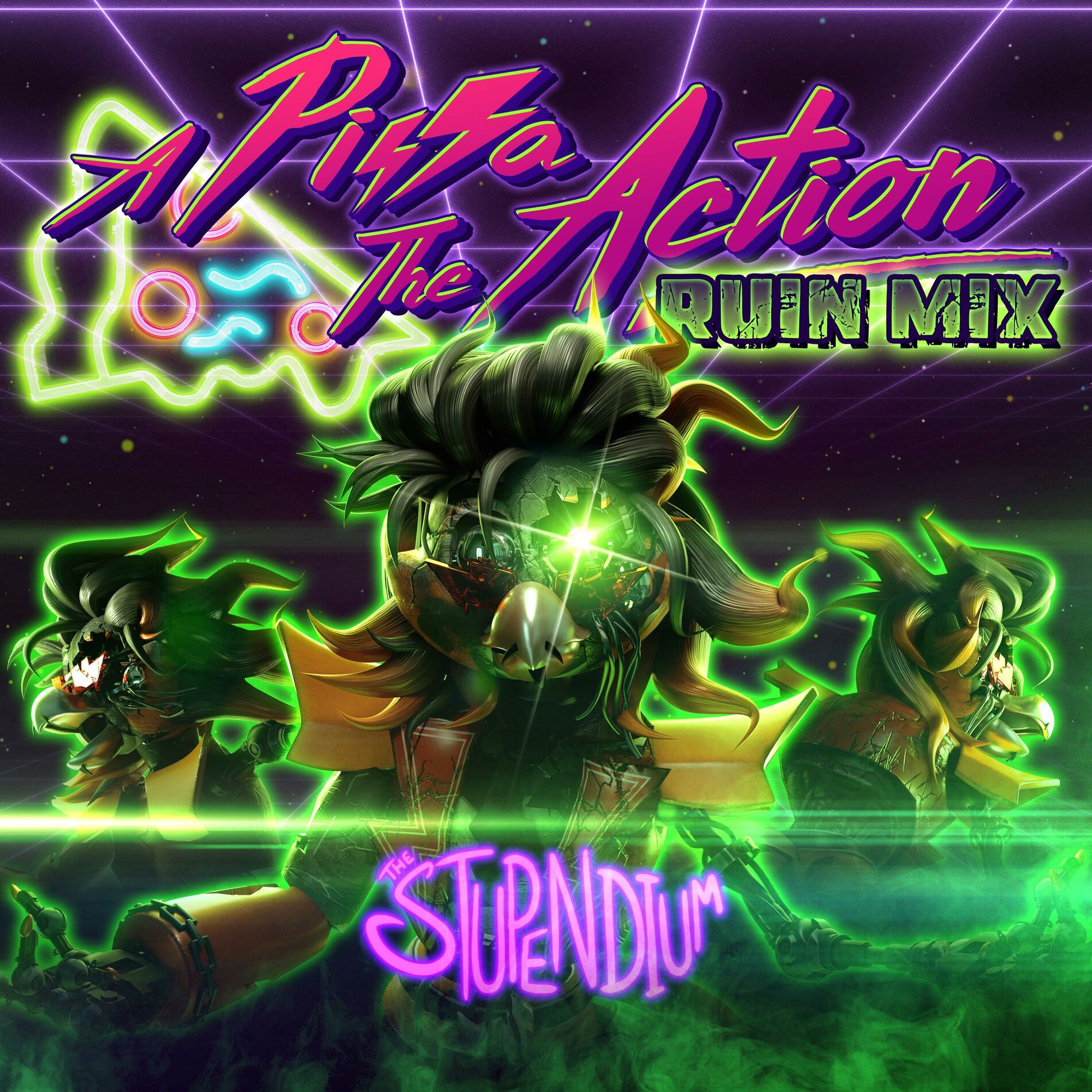 Album cover of A Pizza The Action: The Ruin Mix (Security Breach Song)
