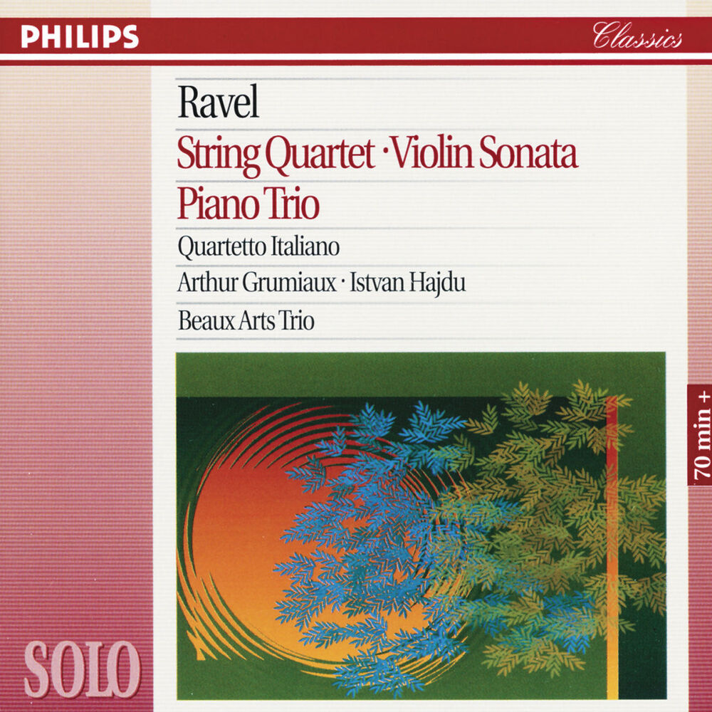 Picture of Ravel: String Quartet, Violin Sonata & Piano Trio
