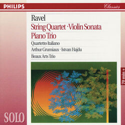 Cover of Ravel: String Quartet, Violin Sonata & Piano Trio