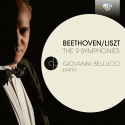 Cover of Beethoven: Complete Symphonies Transcribed for Piano by Liszt