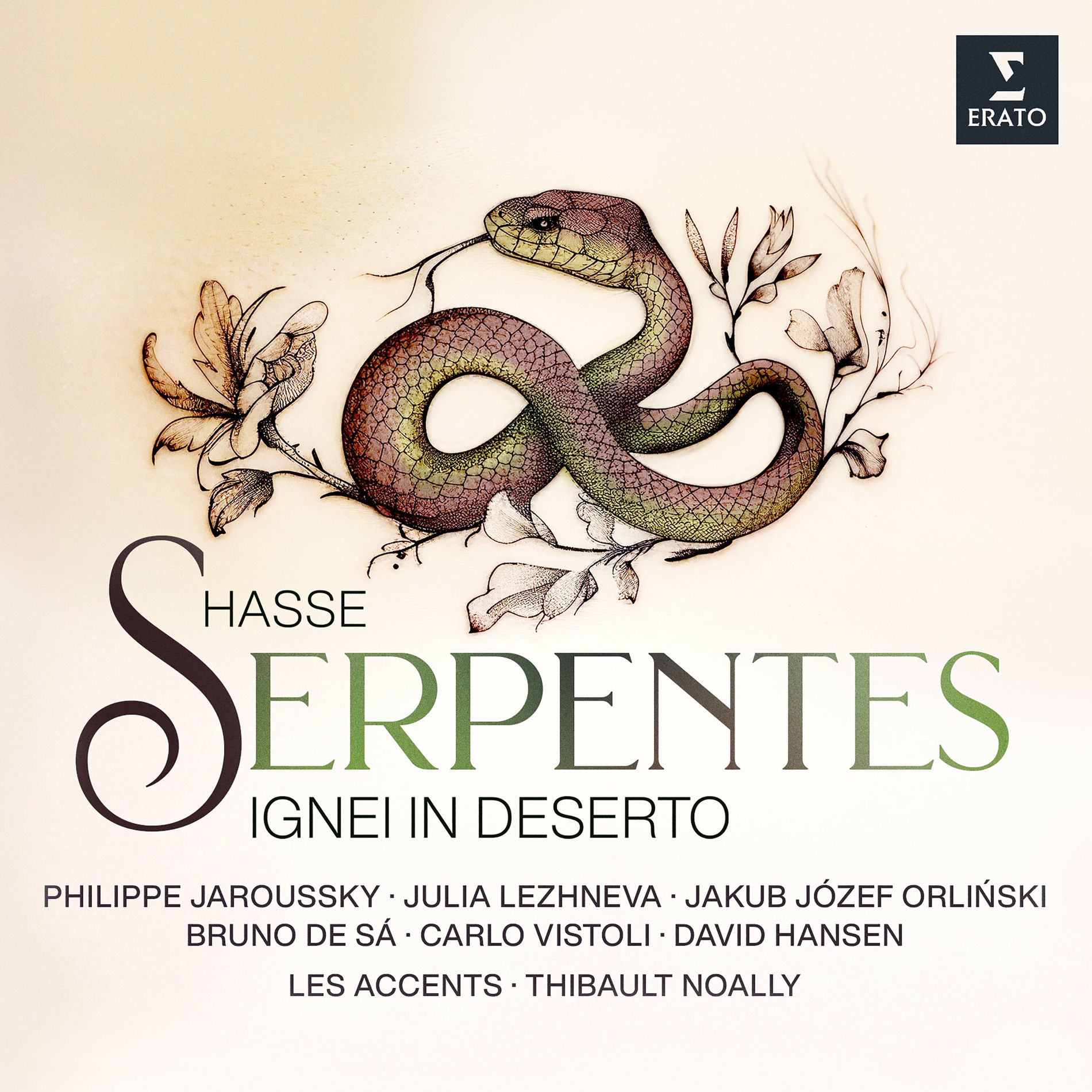 Album cover of Hasse: Serpentes ignei in deserto: Aria. 