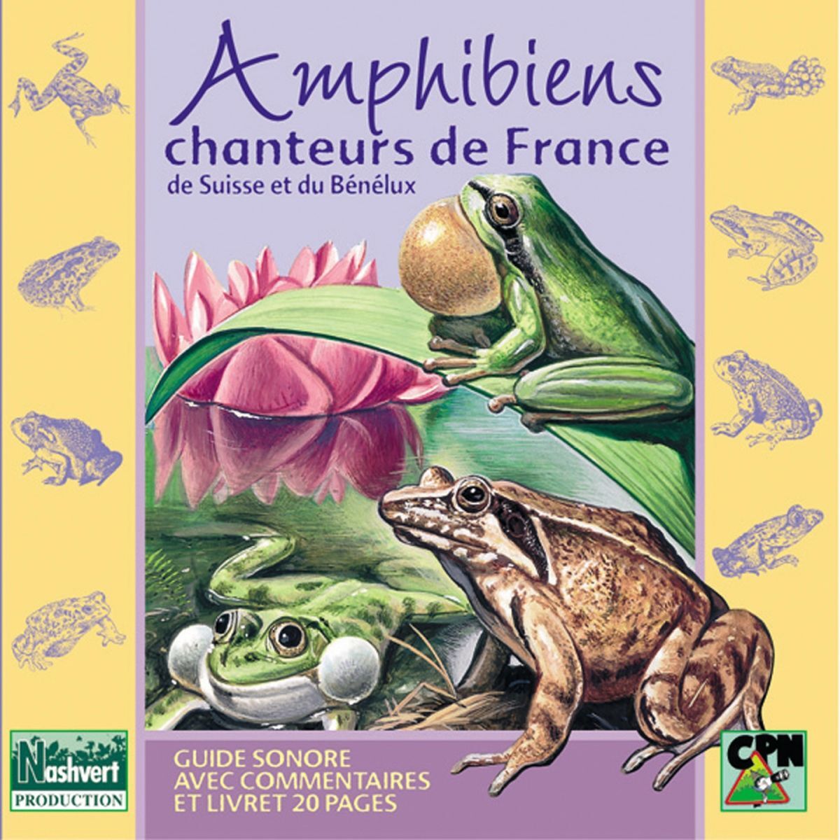 Album cover of Amphibiens chanteurs