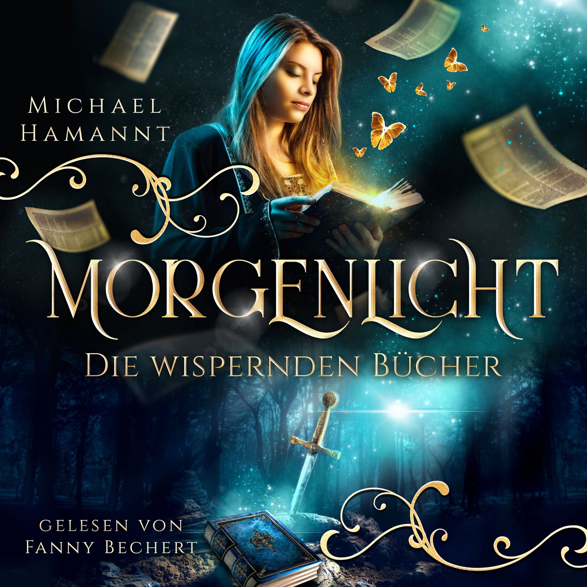 Album cover of Die Wispernden Bücher - Morgenlicht (Die Wispernden Bücher 2)
