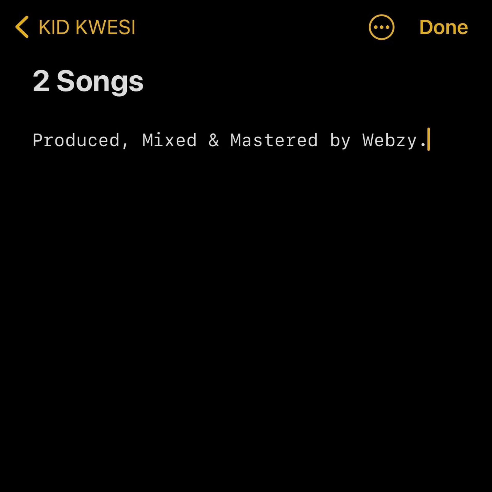 Album cover of 2 Songs - Single