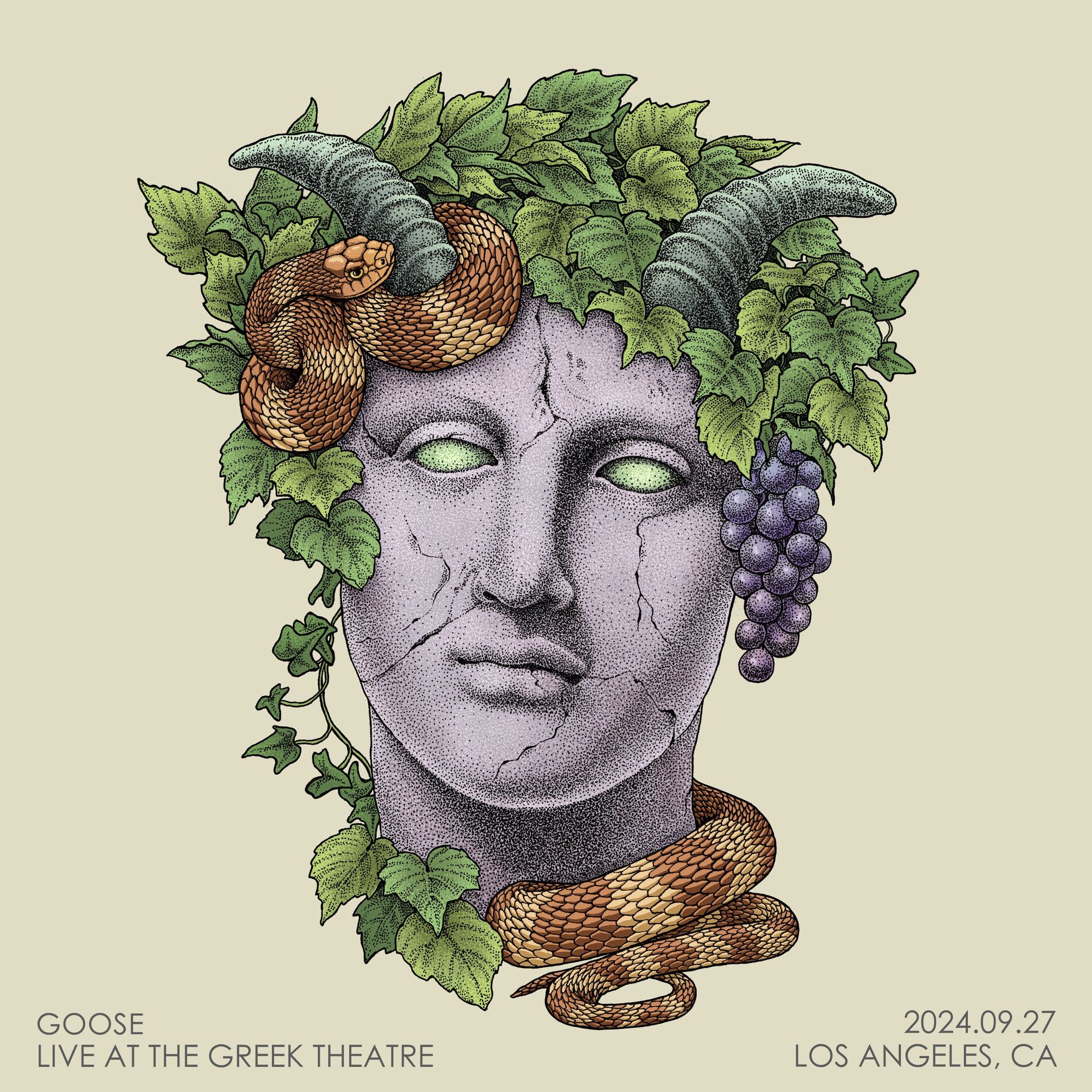 Album cover of Live at the Greek Theatre