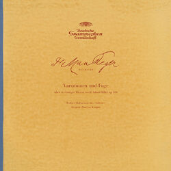 Cover of Reger: Hiller-Variations, Op.100 / Brahms: Academic Festival Overture, Op.80 / Berlioz: Overture "Benvenuto Cellini", Op.23 / Ross