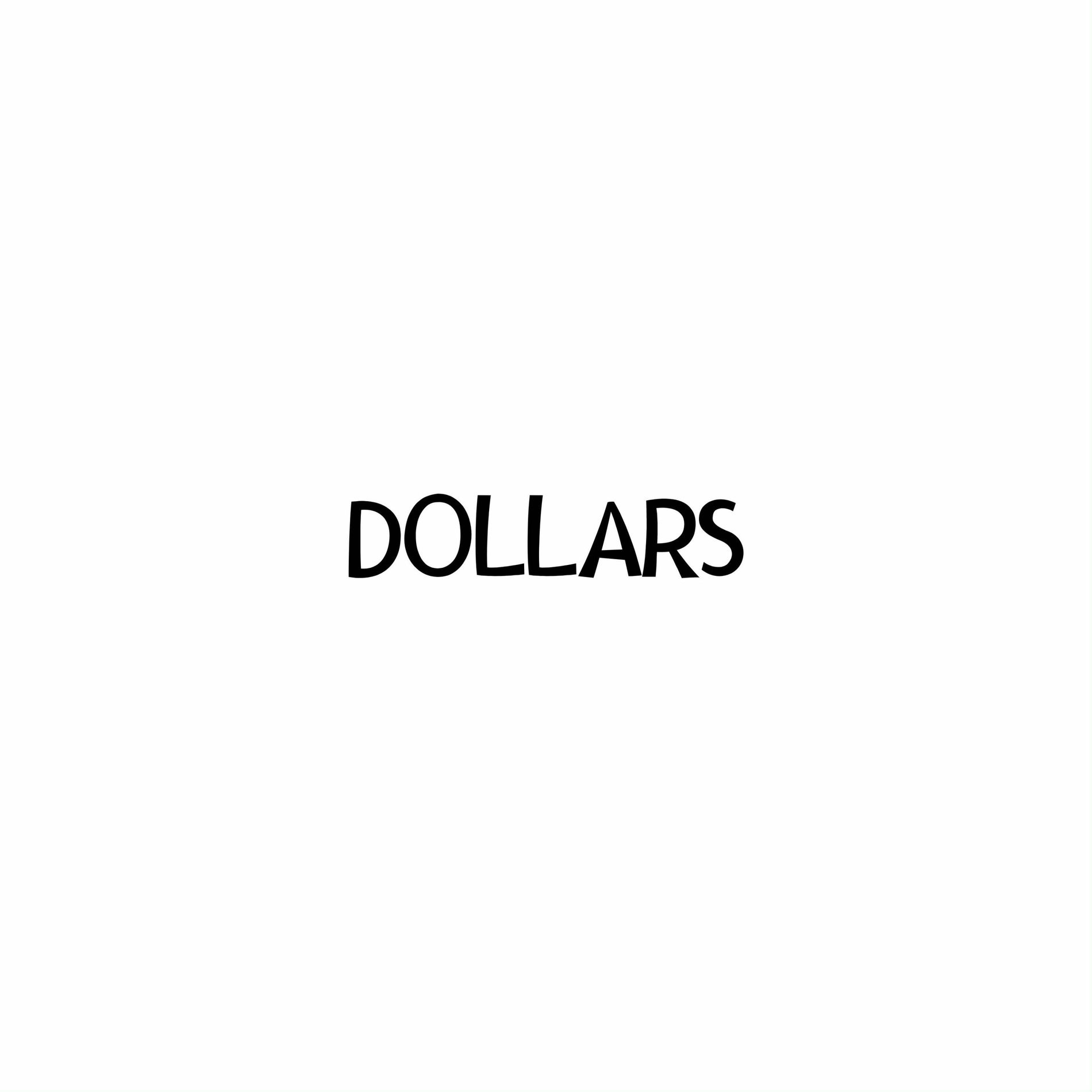 Album cover of DOLLARS