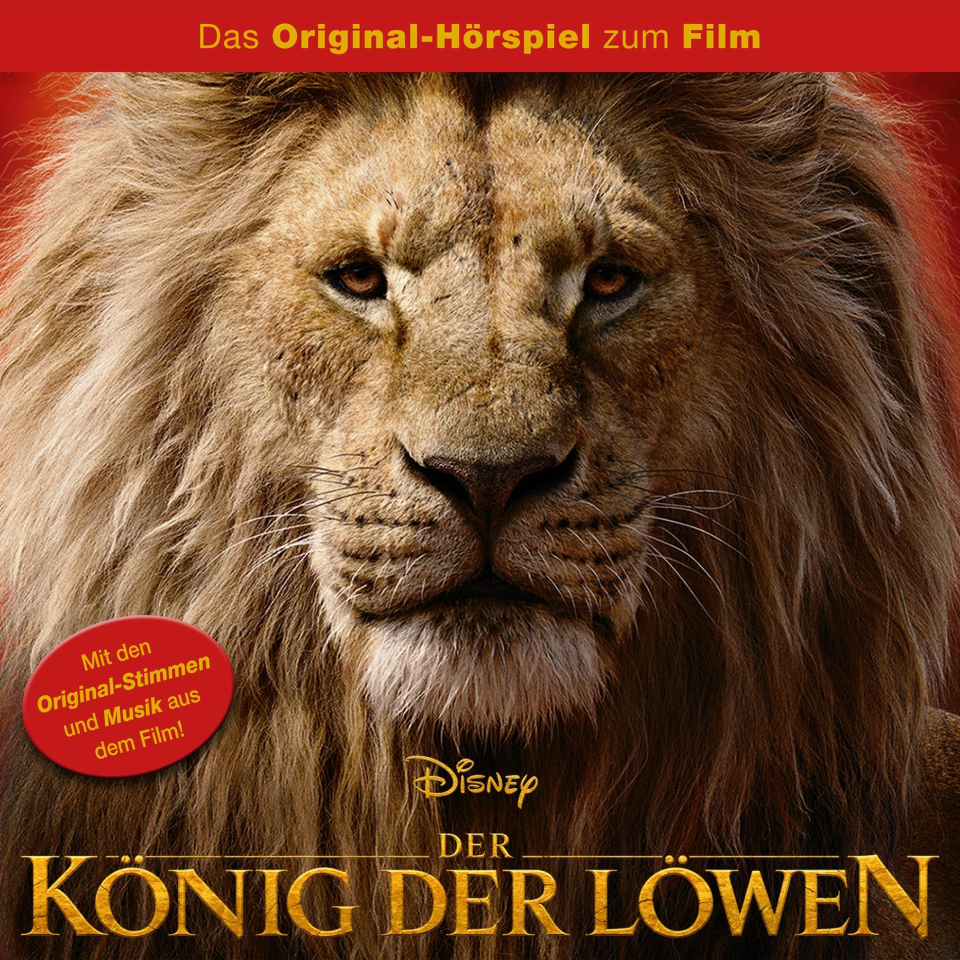 Album picture of Der König der Löwen (Hörspiel zum Disney Real-Kinofilm)