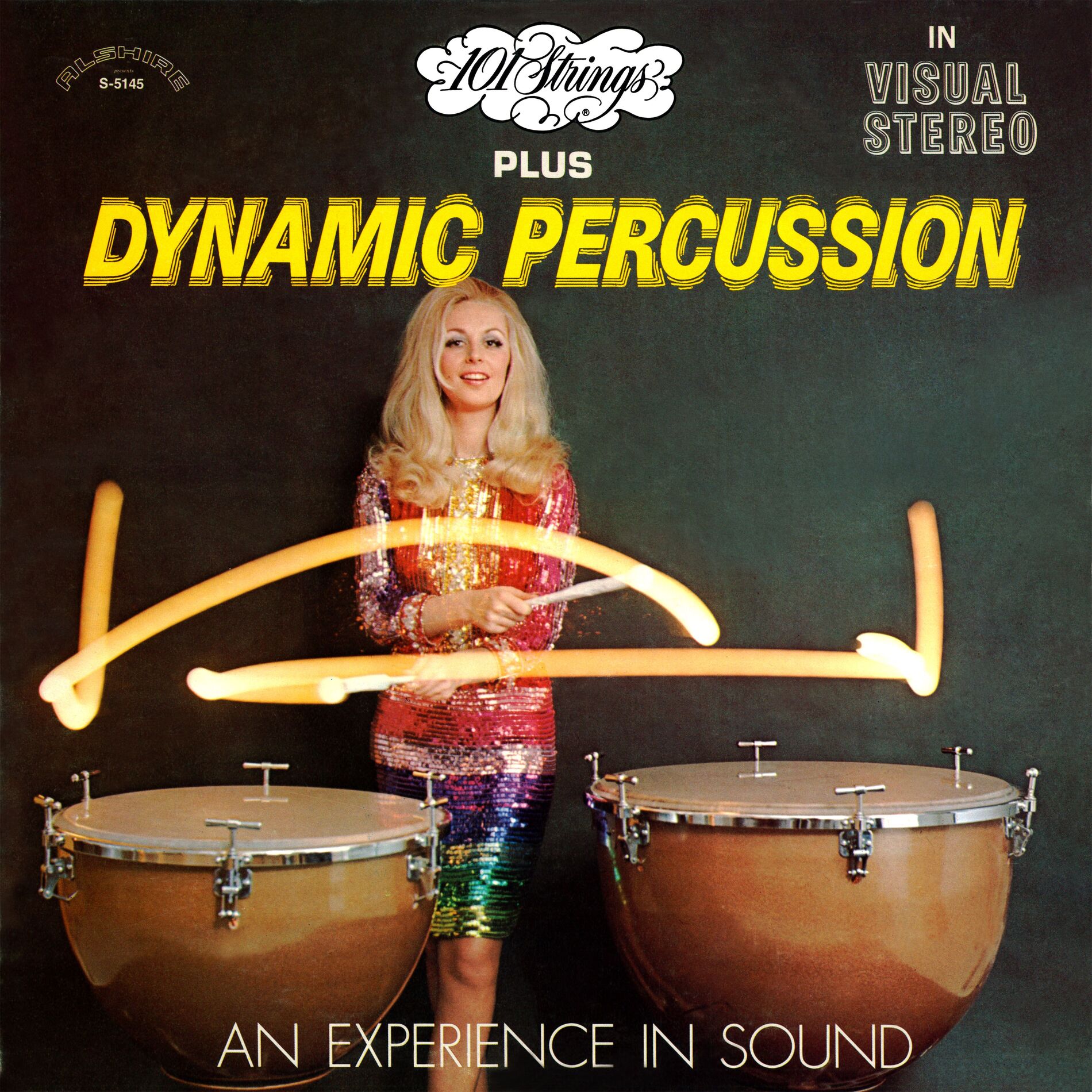Album cover of 101 Strings Plus Dynamic Percussion: An Experience in Sound (2021 Remaster from the Original Alshire Tapes)