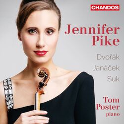 Cover of Czech Works for Violin and Piano