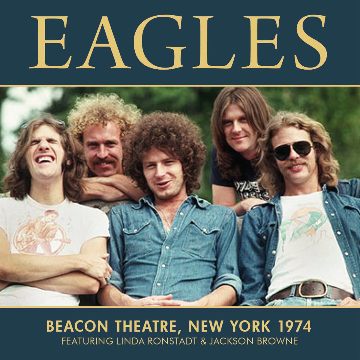 激レア Eagles Jackson Browne Linda ポスター Eagles - Beacon Theatre, New York 1974 | Deezer