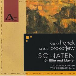 Cover of César Franck: Sonata for Flute and Piano - Sergei Prokofieff: Sonata No. 2 Op. 94a