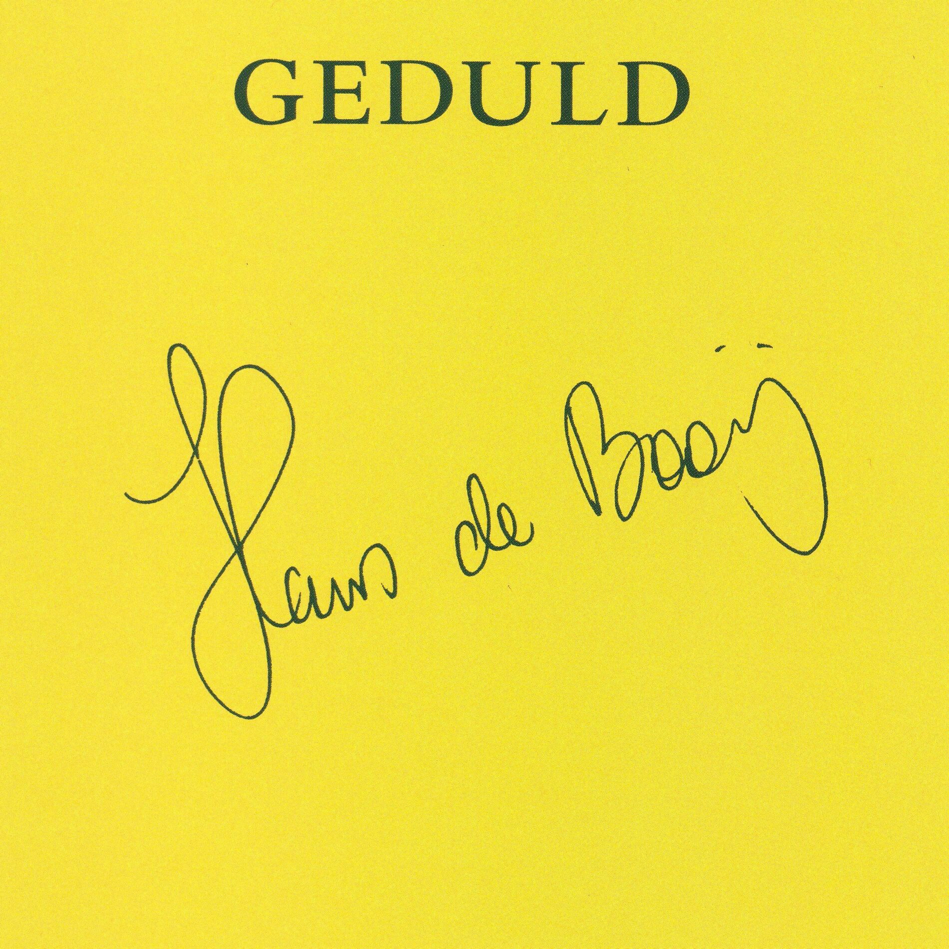 Album cover of Geduld