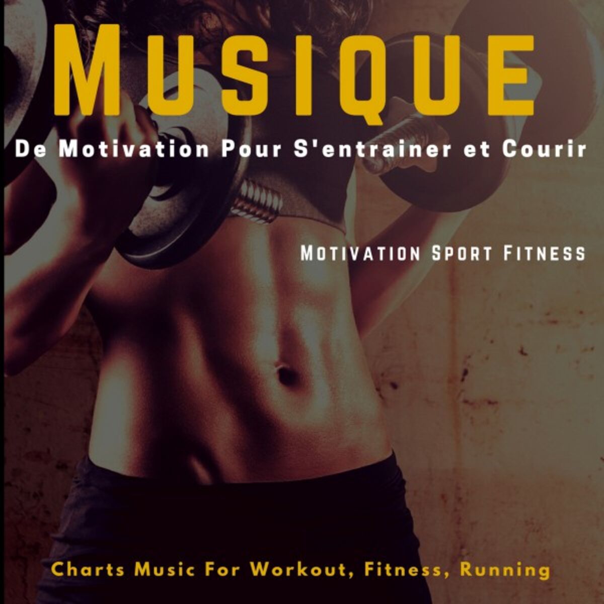 Album cover of Musique de motivation pour s'entrainer et courir (Charts Music for Workout, Fitness, Running)