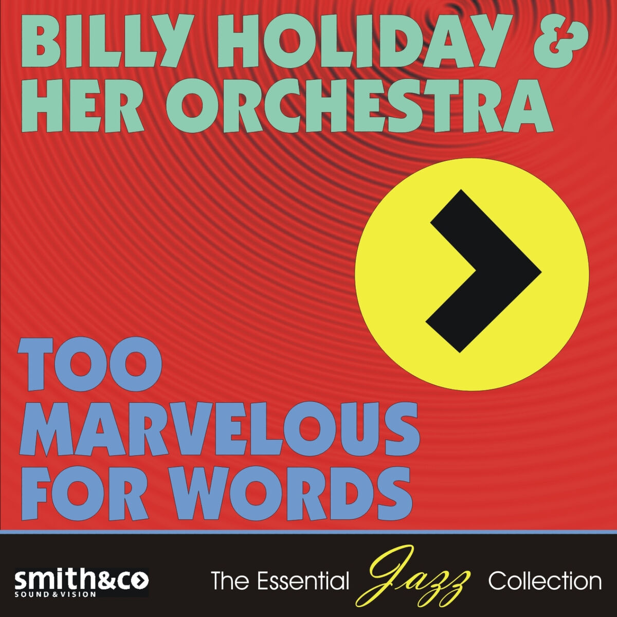 Album cover of Too Marvelous for Words