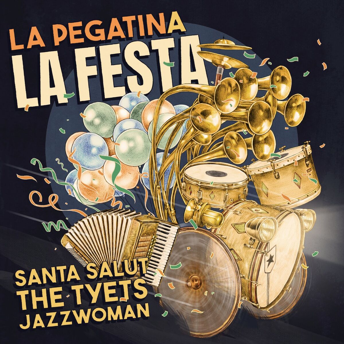 Album cover of La Festa (feat. Santa Salut, The Tyets, JazzWoman)