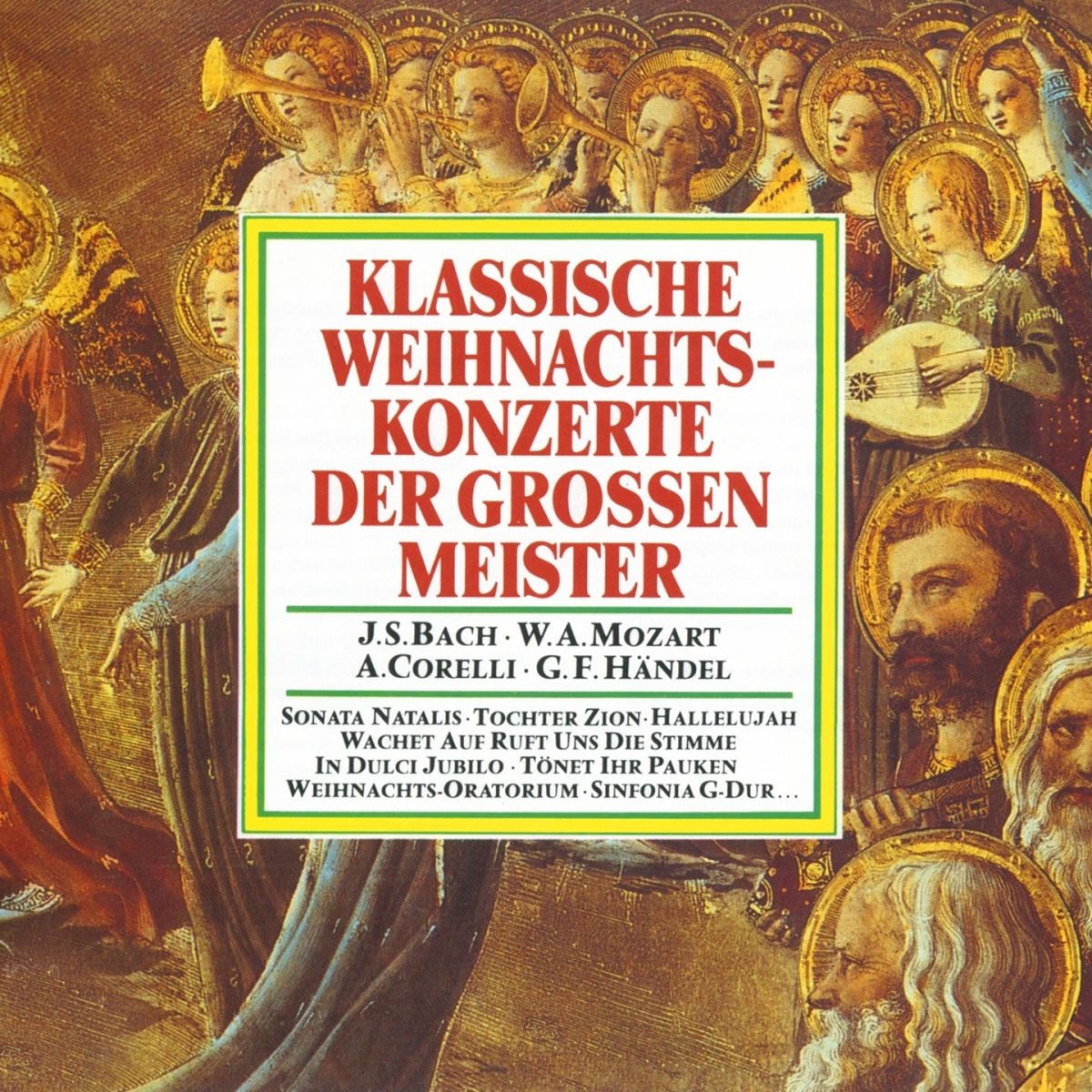Album cover of Klassische Weihnachtskonzerte der grossen Meister