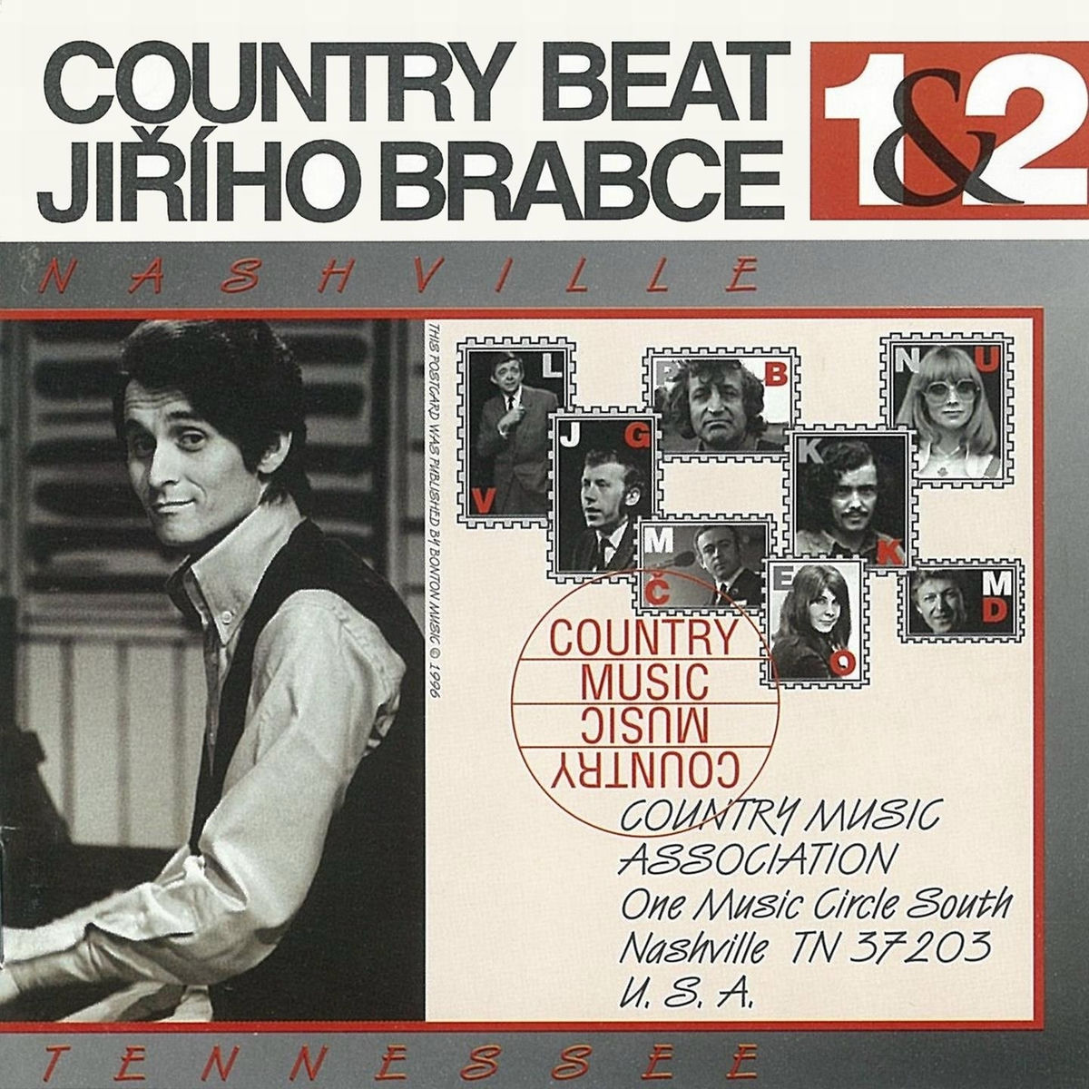 Album cover of Country Beat Jiřího Brabce
