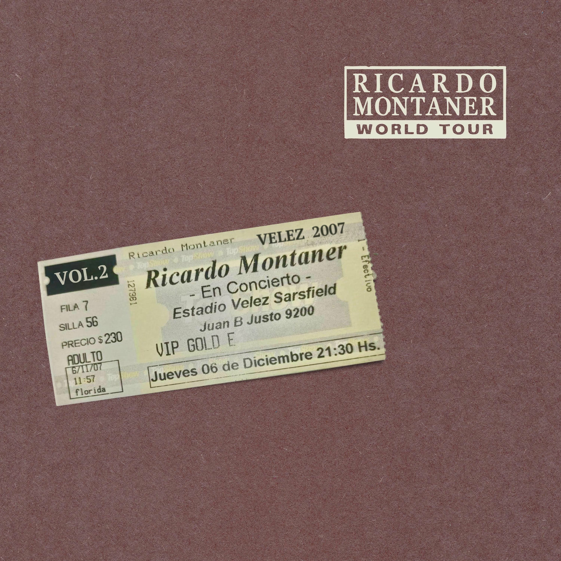 Album cover of VIVO: VELEZ 2007 (VOL. 2) (En Vivo)