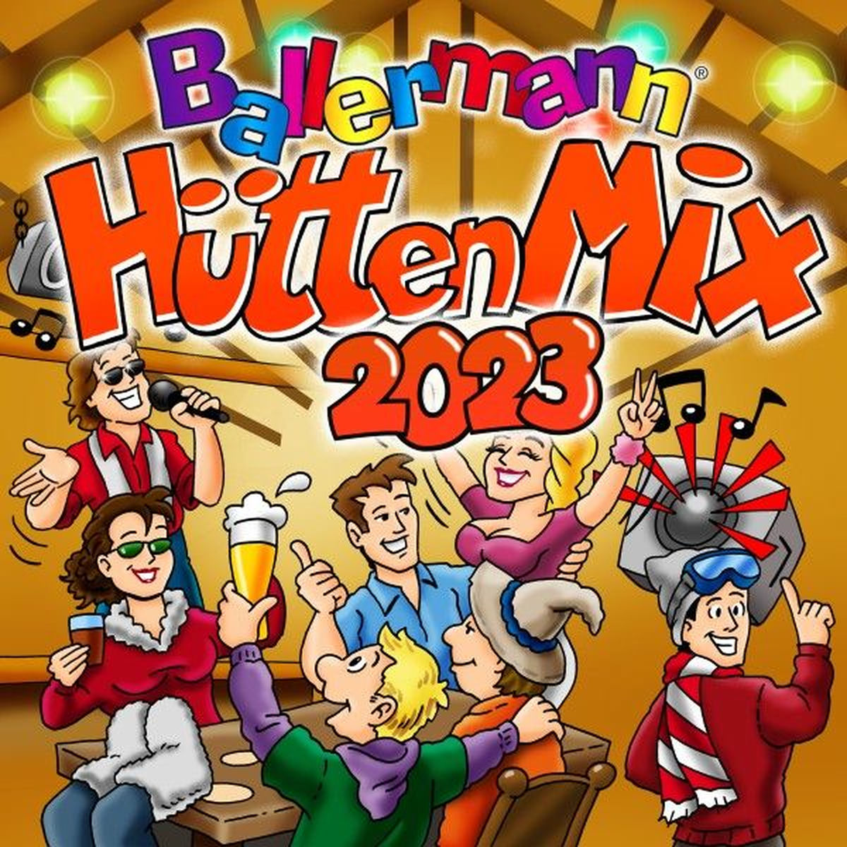 Album cover of Ballermann Hütten Mix 2023