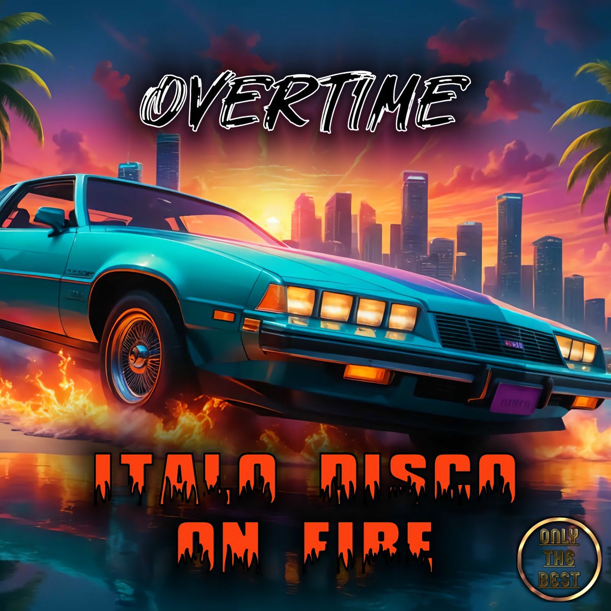 Album cover of Italo Disco on Fire