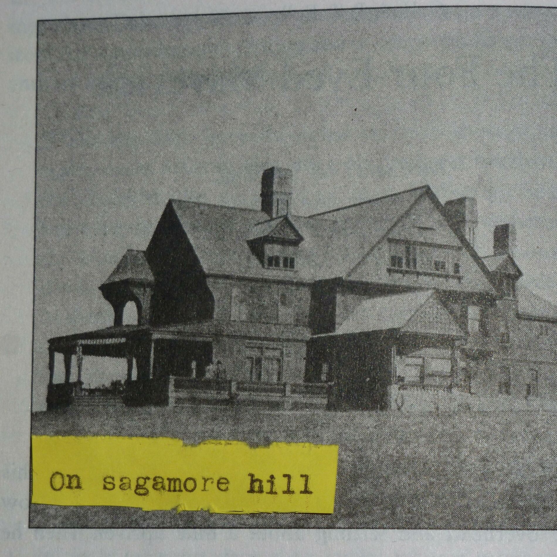 Album cover of On sagamore hill