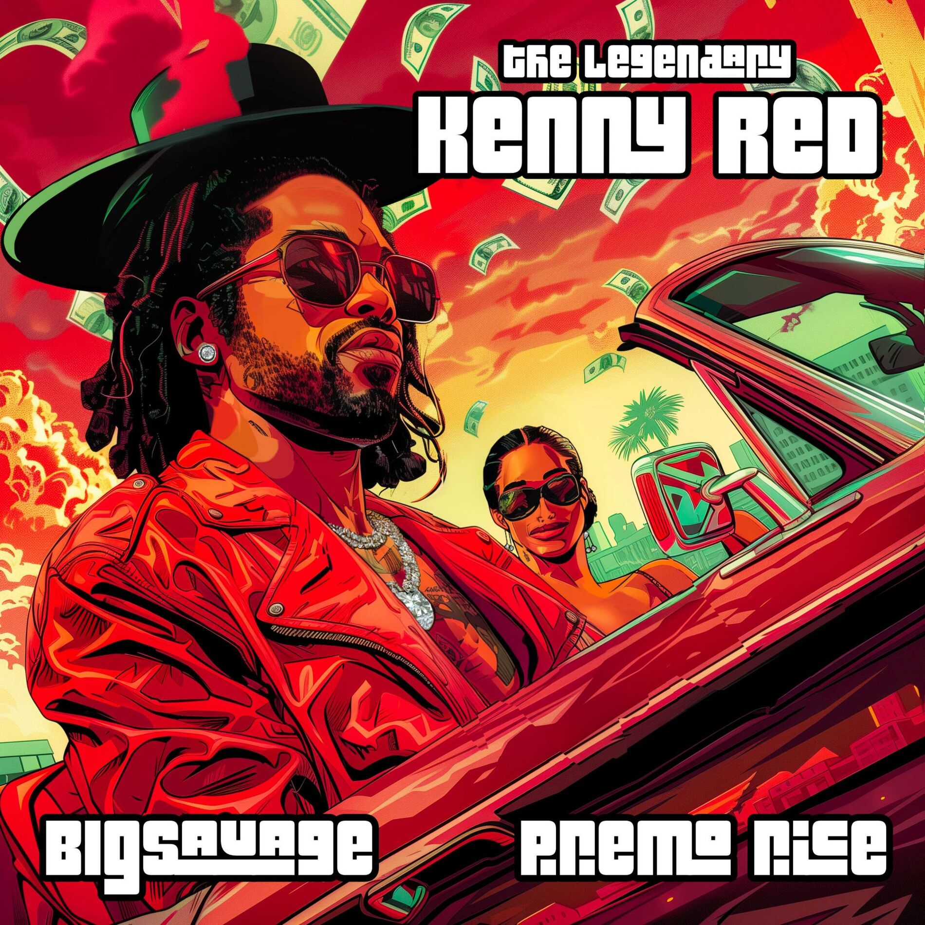 Album cover of The Legendary Kenny Red (feat. Premo Rice & SlickDa3rd)