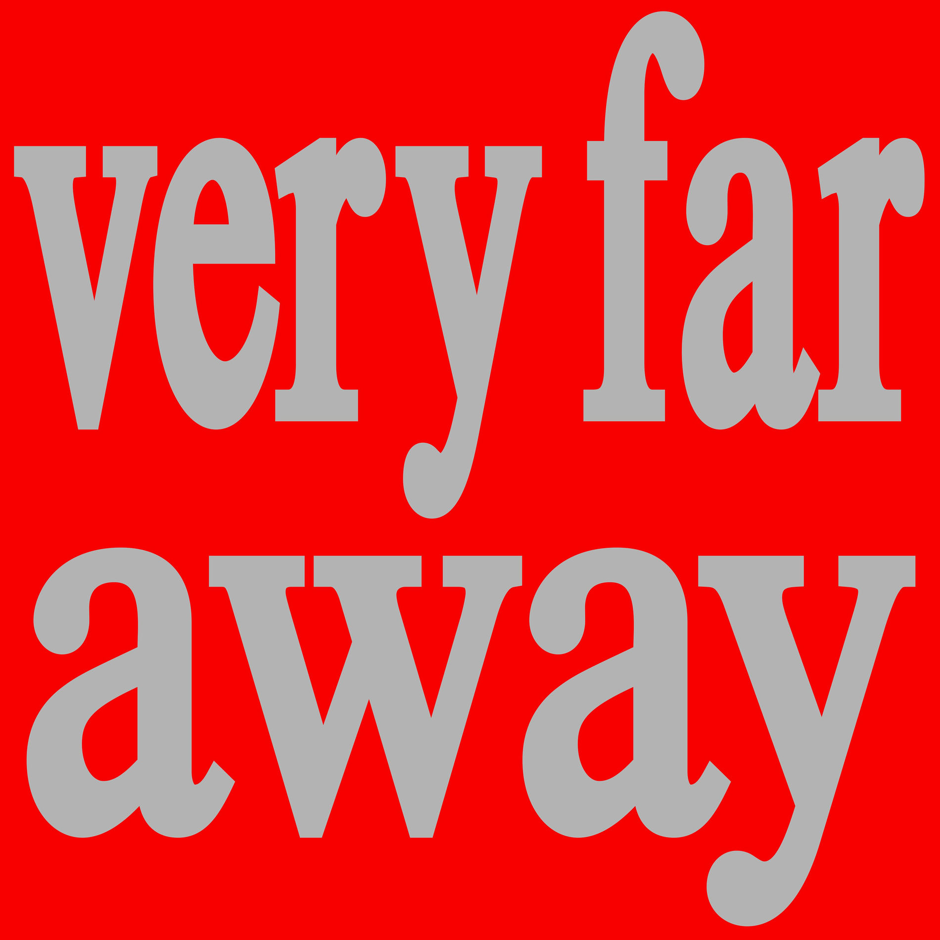 Album cover of Very Far Away EP