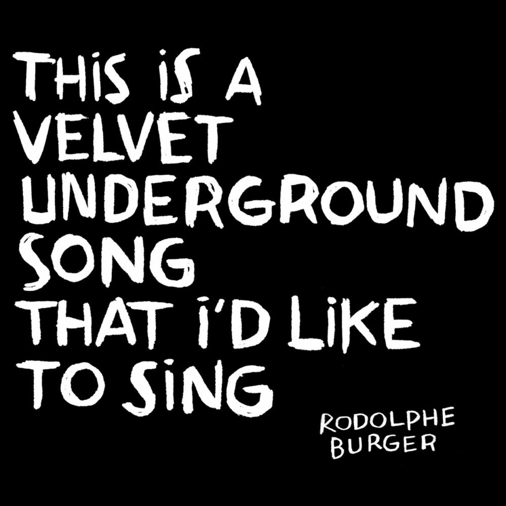 Picture of This Is a Velvet Underground Song That I'd Like to Sing
