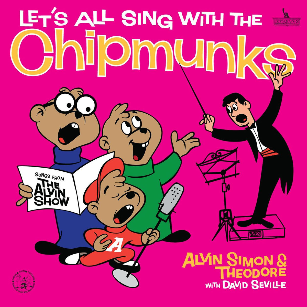 Album cover of Let's All Sing With The Chipmunks
